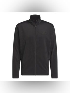 adidas Men’s Black Tricot Track Jacket Size Large New With Tags